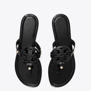 Tory Burch Miller Patent Leather Sandals size 9